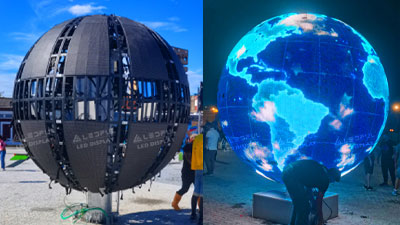 LEDFUL Outdoor Sphere LED Screen In Venezuela