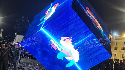 LEDFUL Outdoor Cube LED Screen In Venezuela