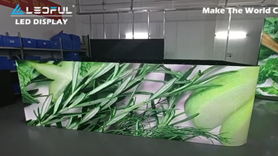 Curve LED Screen Great Performance