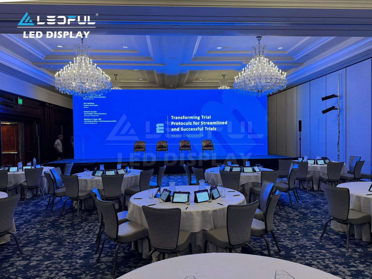 LED stage screen rental screen