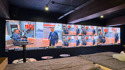Sports Bar use Large screen for watching games in Austrailia