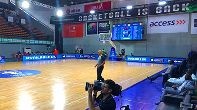 Nigeria National Basketball Hall——150㎡ Premier Screen for Advertising