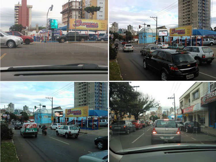 Advertising LED Screen with Pillar Installation Collection Advertising LED Screen with Pillar Installation Collection