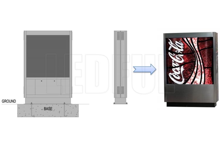 LED Advertising Lightbox Digital Signage Projects and Advant-4 LED Advertising Lightbox Digital Signage Projects and Advant-4