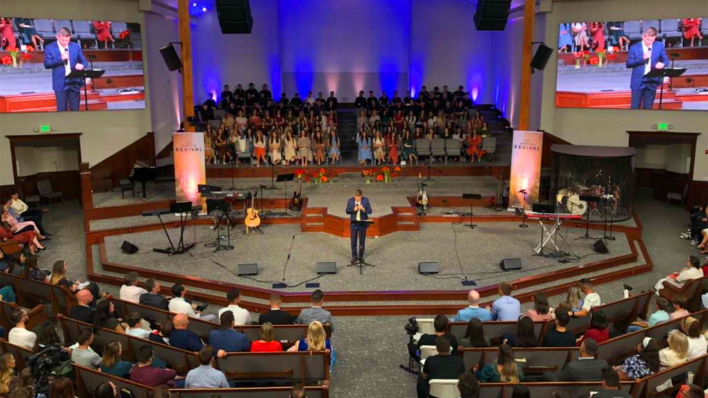 Indoor LED Screen Solution for the House of Workshop (Church)