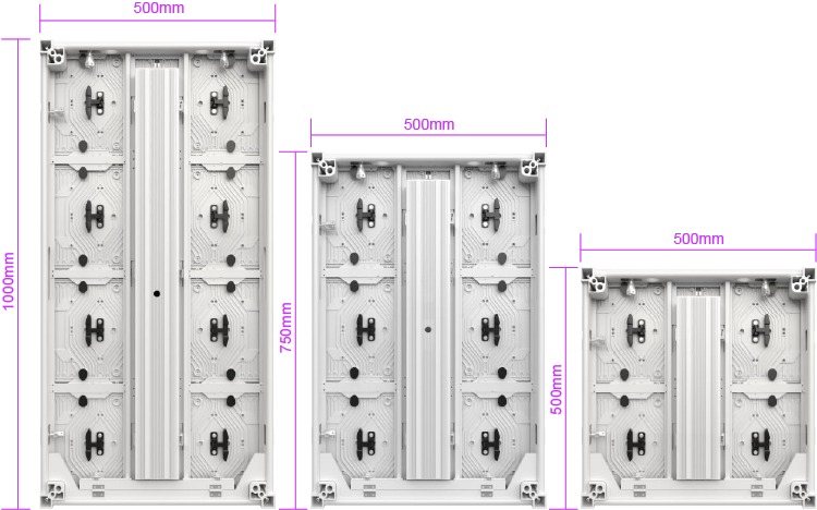 Multi Panel size Options