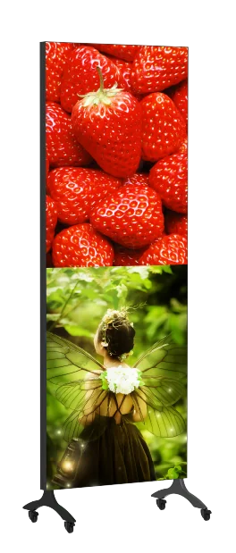 Smart split screen, diversified display