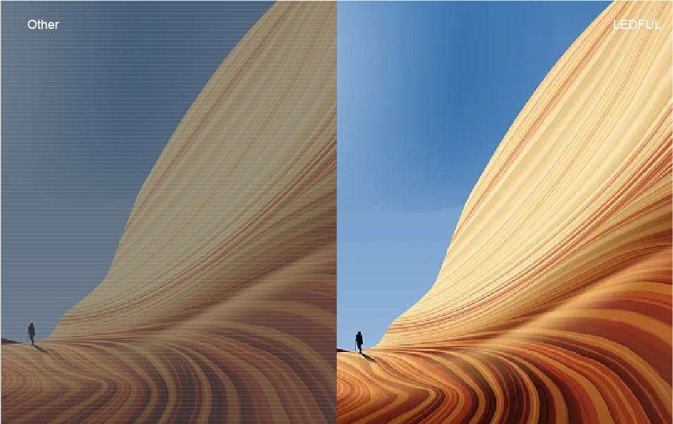 Superior Visual Effect