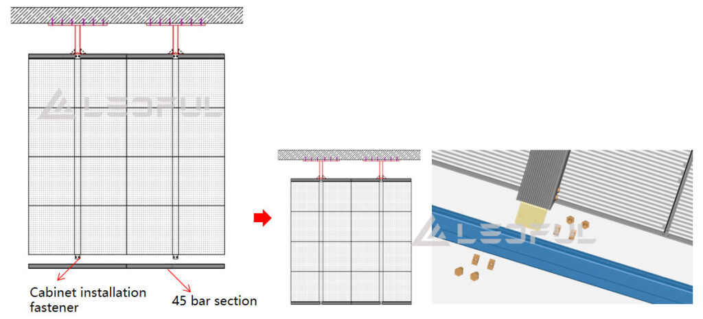 bottom-frame-installation