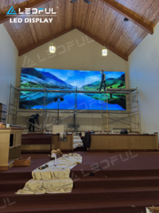 church LED screen