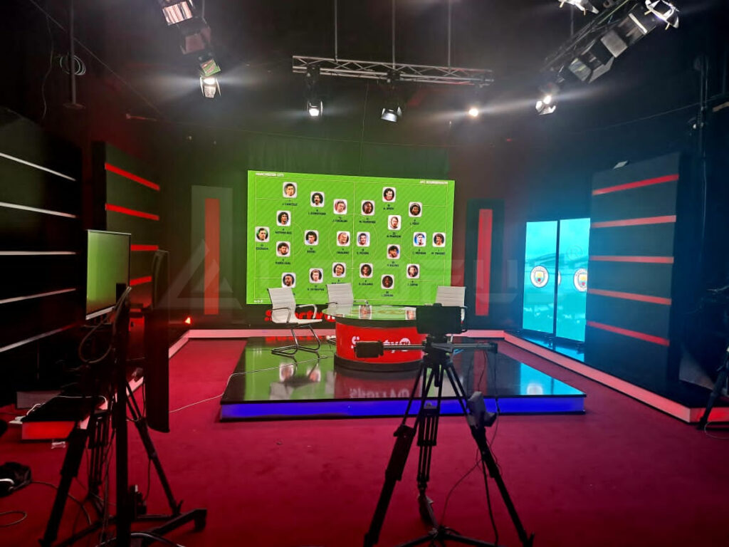 Elevating Broadcast Quality with LEDFUL Studio LED Screens