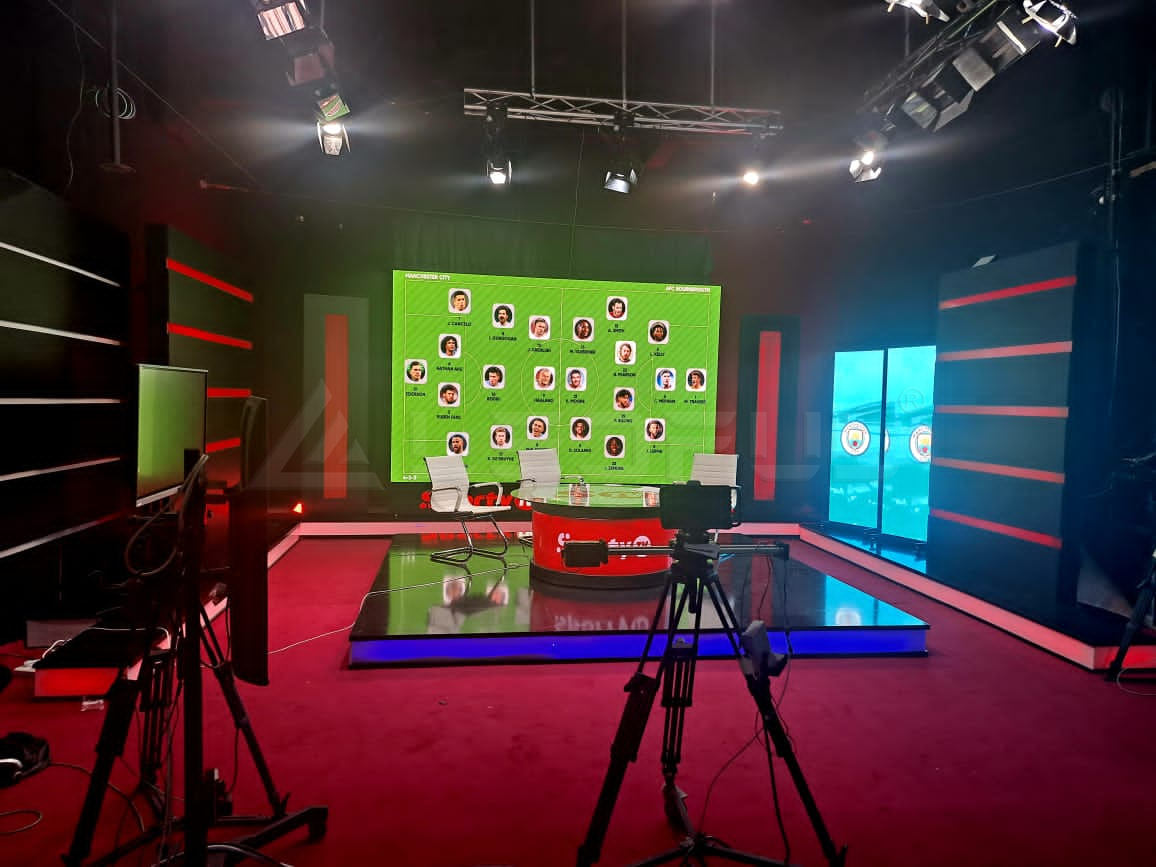 Elevating Broadcast Quality with LEDFUL Studio LED Screens