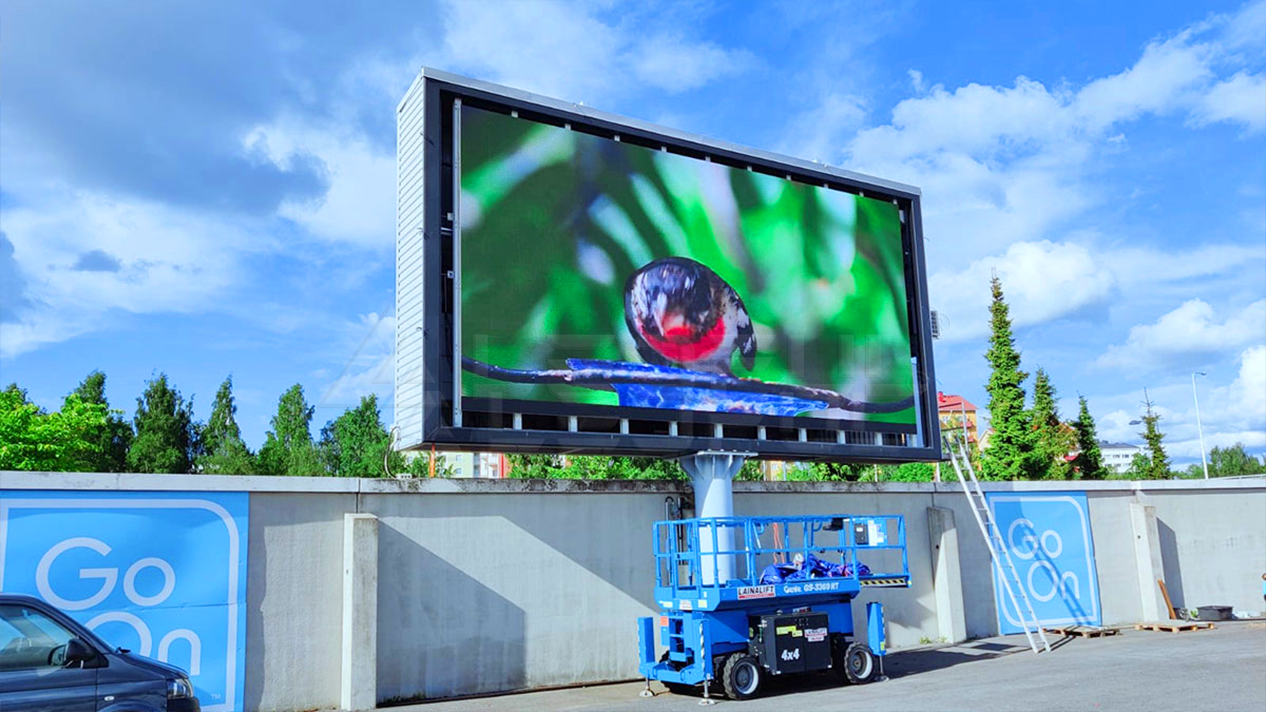 Finland P8 Outdoor LED Screen: 46㎡ Single Holder-1