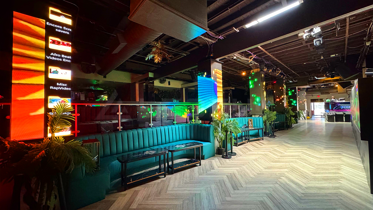 70sqm Indoor Screen Installed in US’ Night Club-3