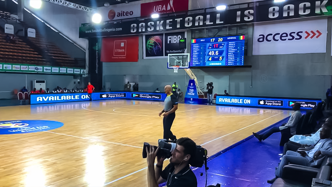 Nigeria Basketball Hall 150㎡ Premier Ad Screen-2