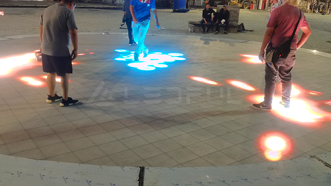 LEDFUL P6.25 LED Screen for Floor in Venezuela-1