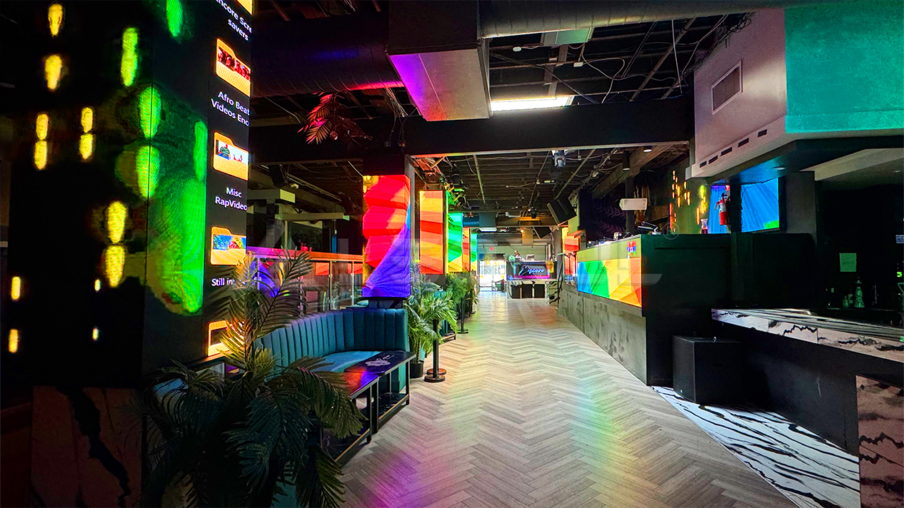 70sqm Indoor Screen Installed in US’ Night Club-1