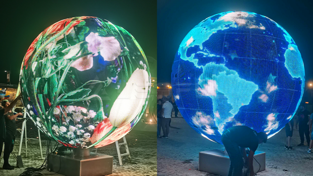 LEDFUL Outdoor Sphere LED Screen In Venezuela-1