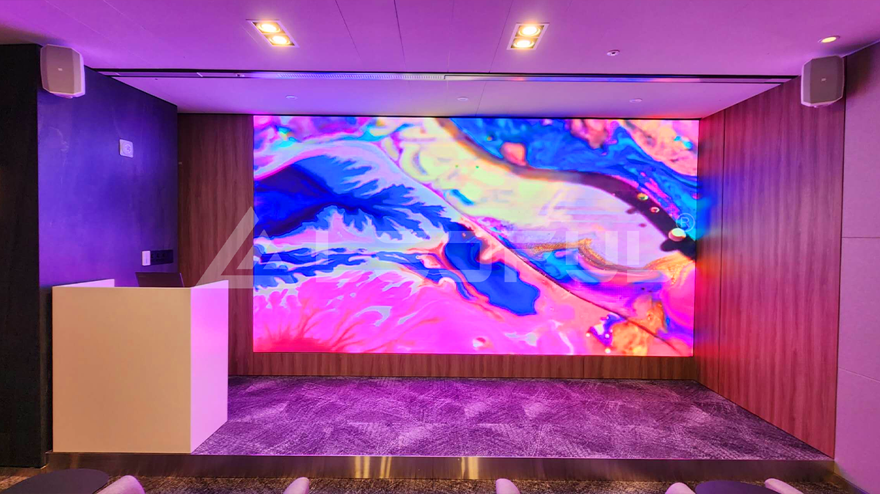 Indoor Wall Mounted LED Screen in Korea-1