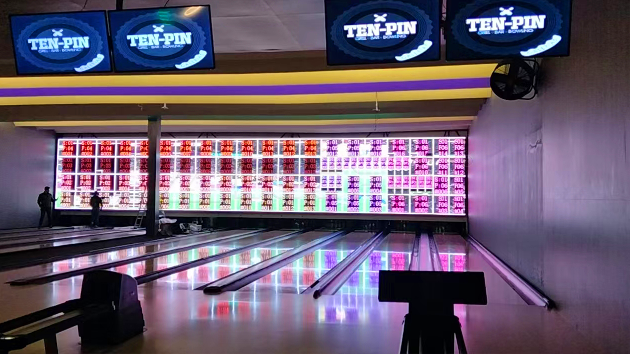 Mexico Bowling Alley 98sqm Indoor Big LED Display-2