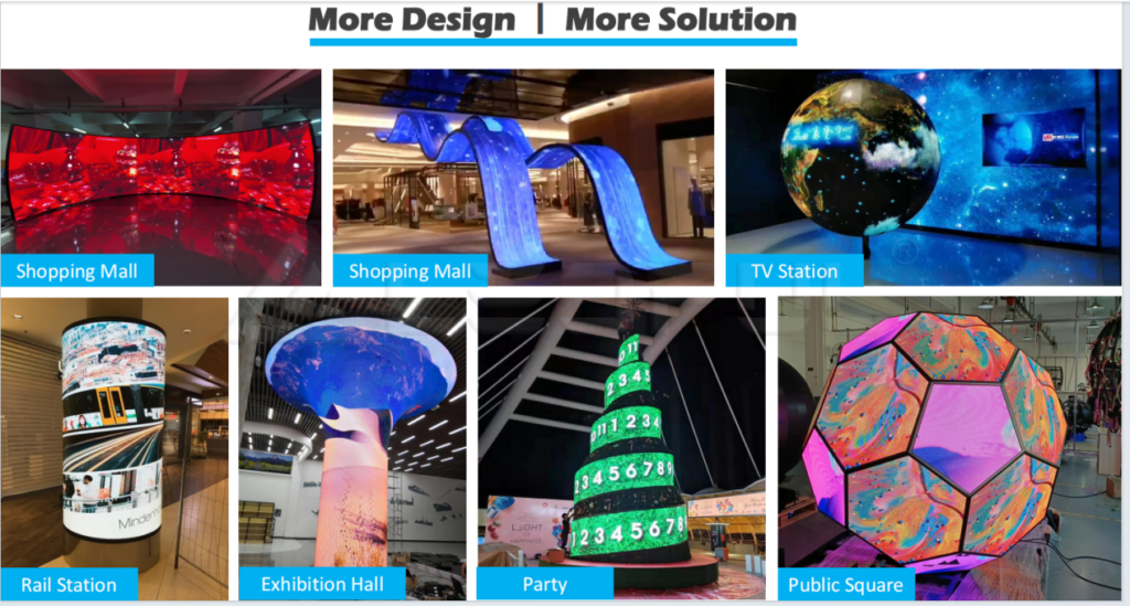 applications of creative led displays