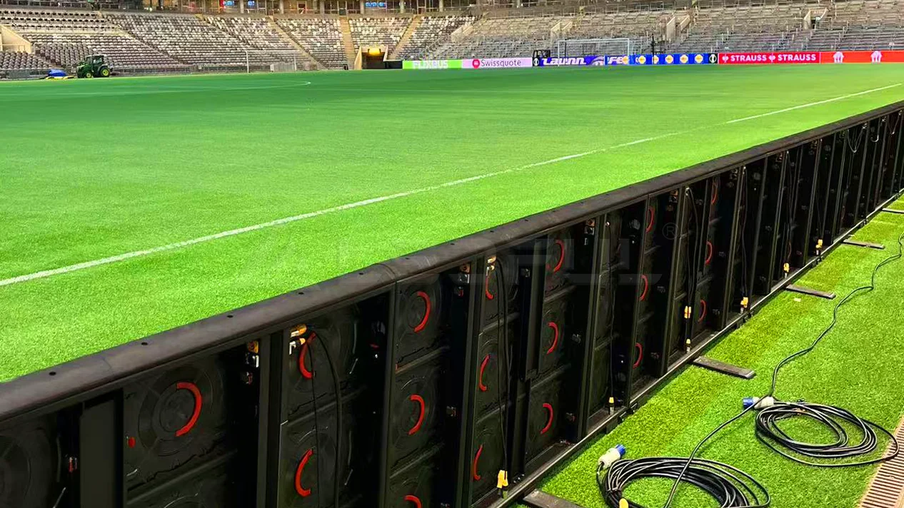 Perimeter led screen in Sweden-1