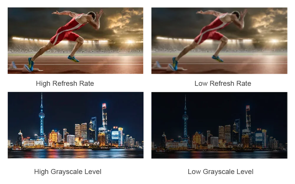 refresh rate vs grayscale