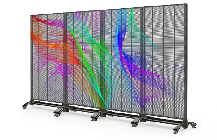 transparent LED screens 
