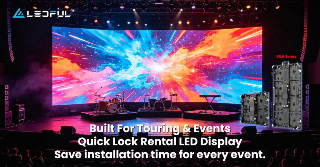 live performance led display