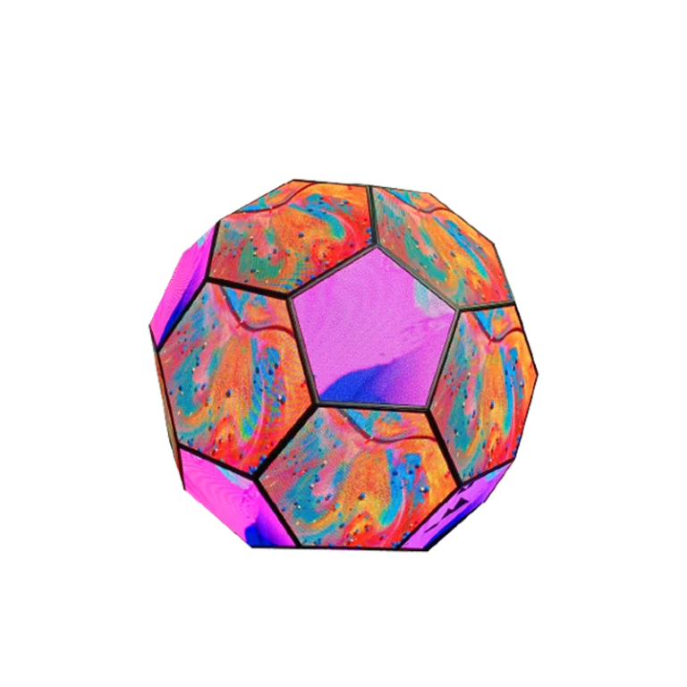 creative LED display sphere