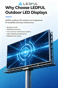 Why Choose LEDFUL Outdoor LED Displays