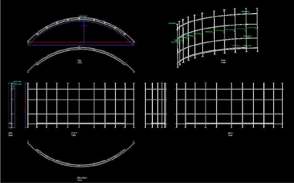 curved led display design