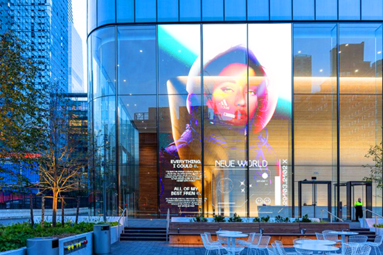 A Series LED transparent film screen