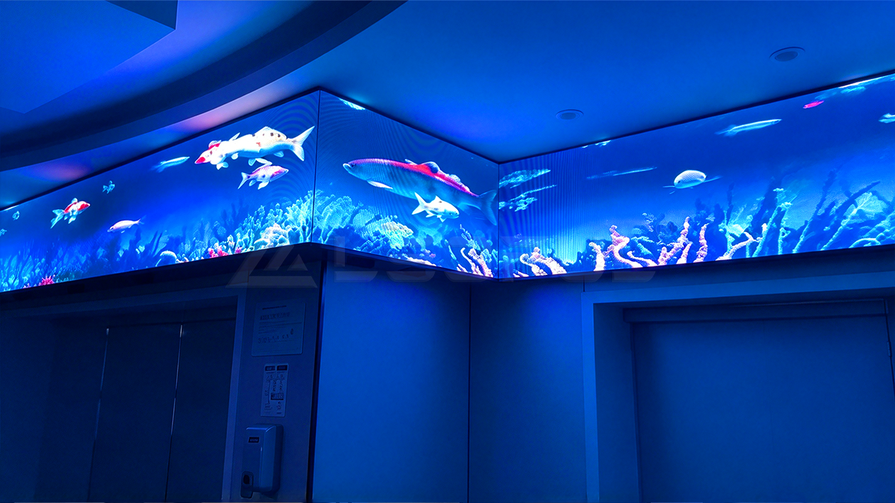 Indoor BM2.5 Right-angle LED Screen in Dubai-2