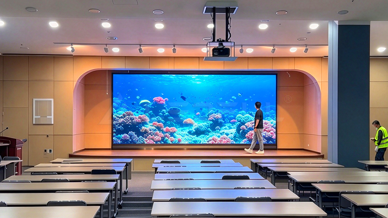 Fine Pitch LED Screen for Korea Auditorium Live Events-2