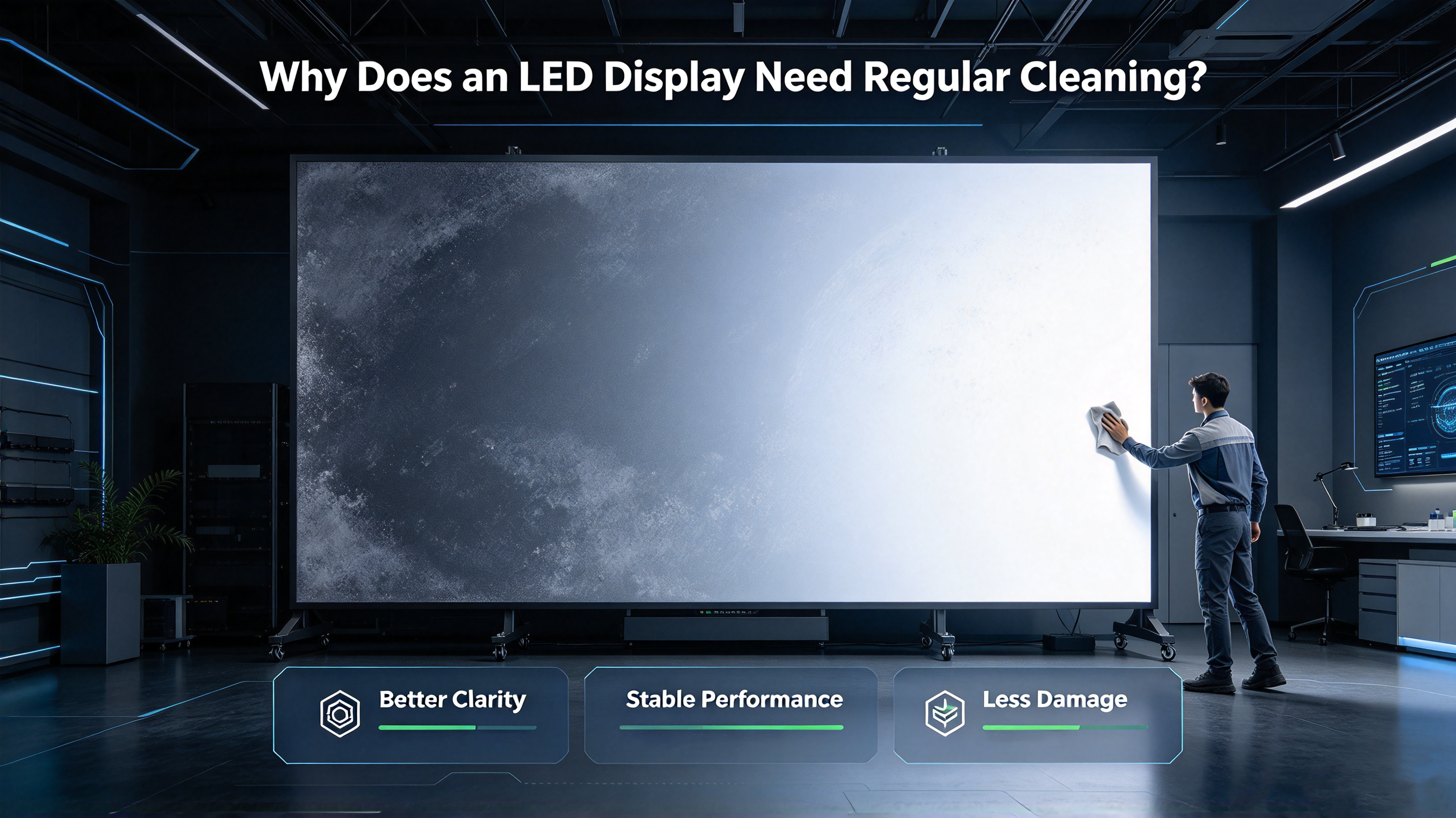 Why Does an LED Display Need Regular Cleaning